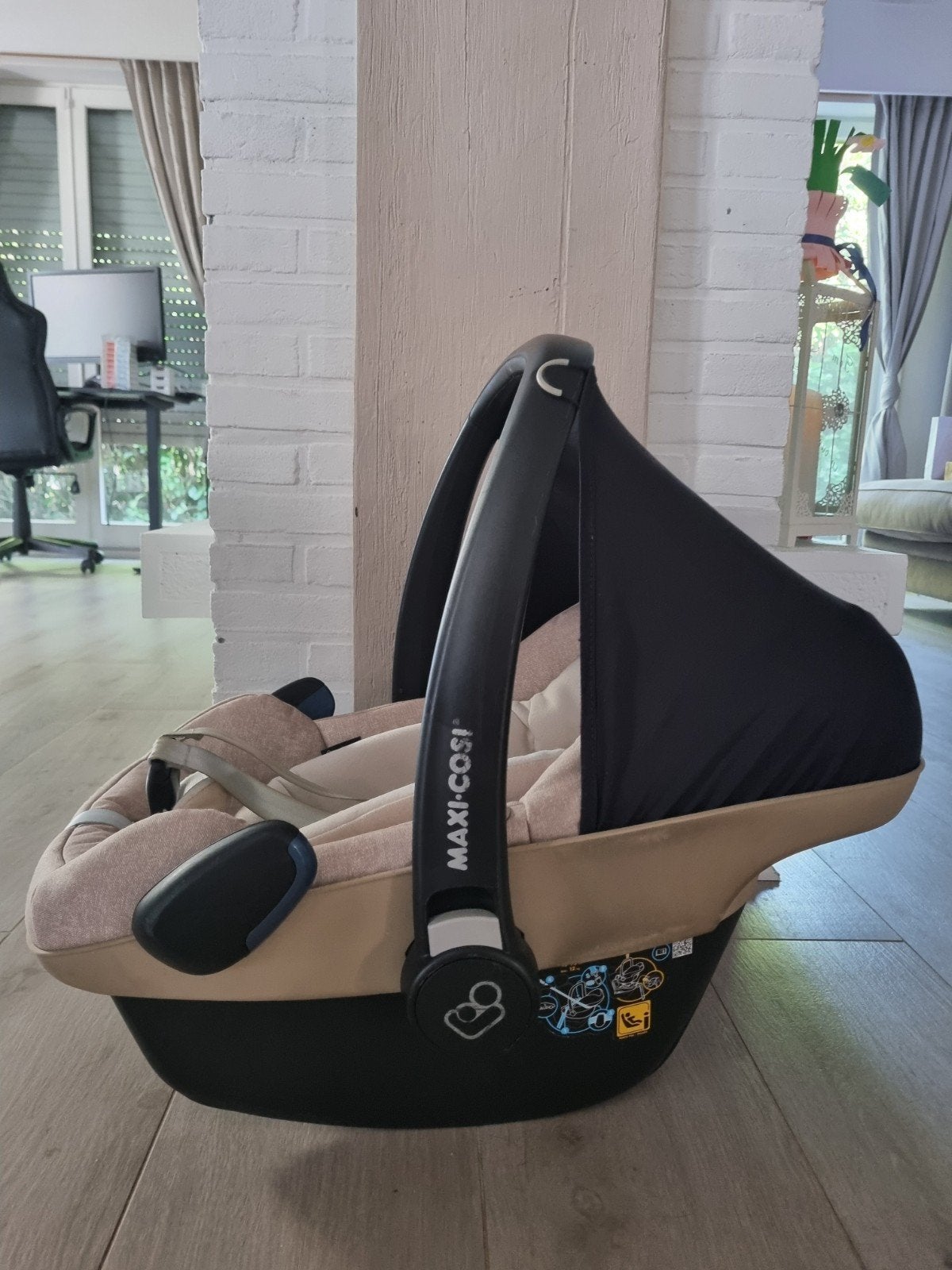 maxi coxi + isofix, Kinderen en Baby's, Ophalen, Gebruikt, Maxi-Cosi, Autogordel of Isofix
