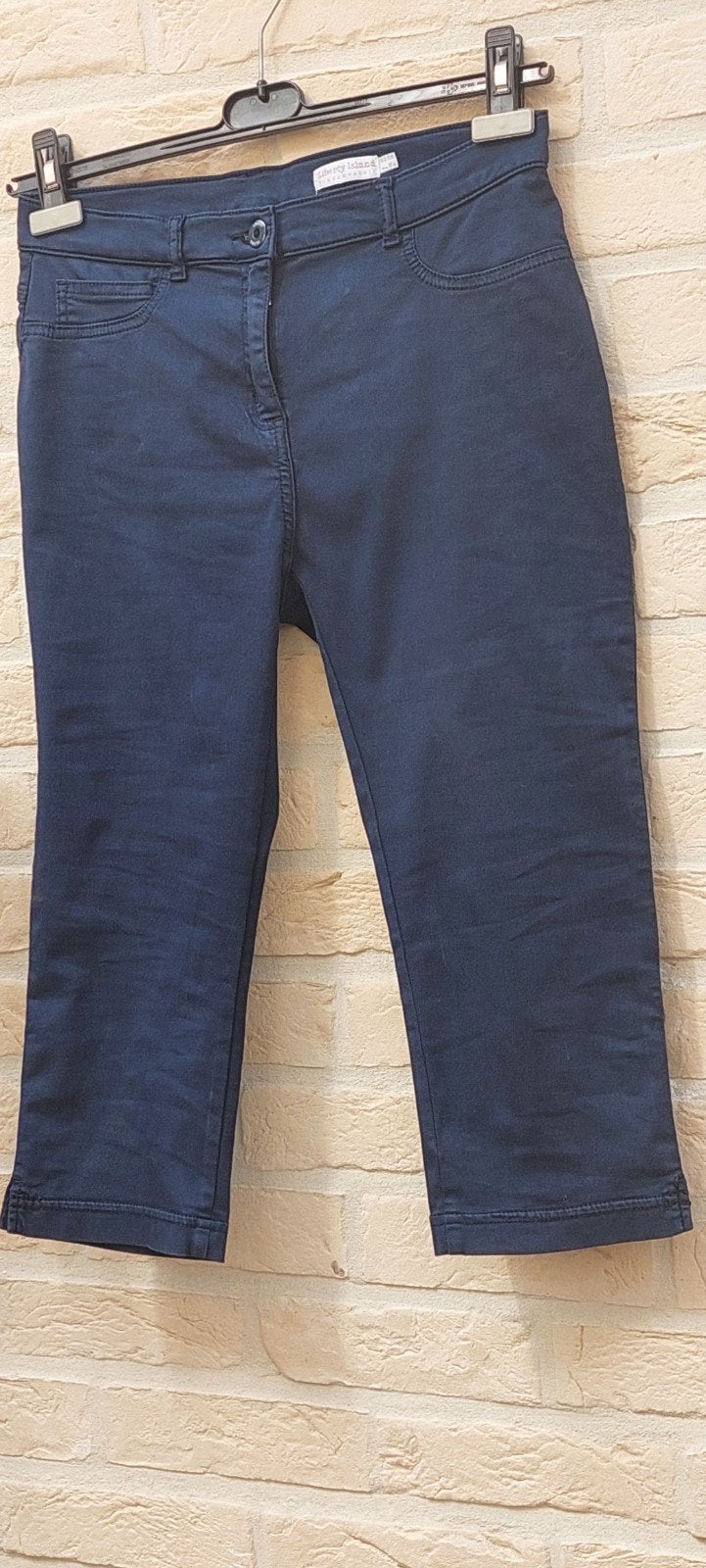 Broek maat 38 liberty island, Kleding | Dames, Blauw, Zo goed als nieuw, Driekwart, Liberty island