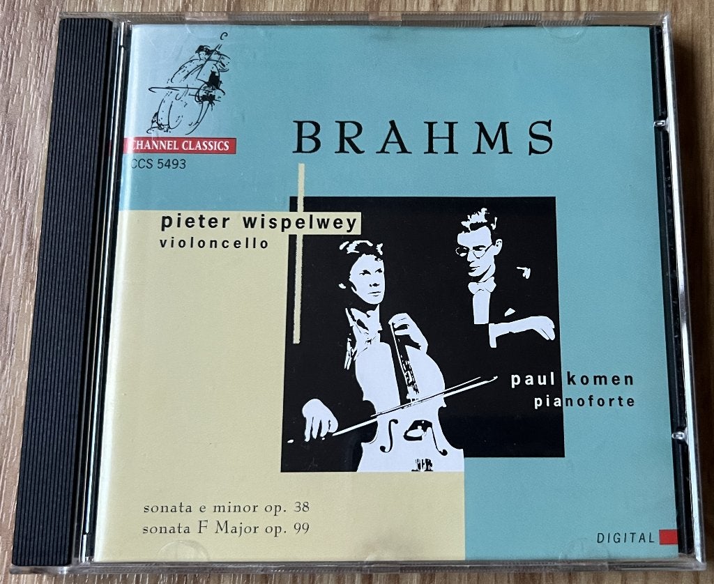 CD Brahms / Pieter Wispelwey & Paul Komen, CD & DVD, CD | Classique, Enlèvement ou Envoi, Comme neuf