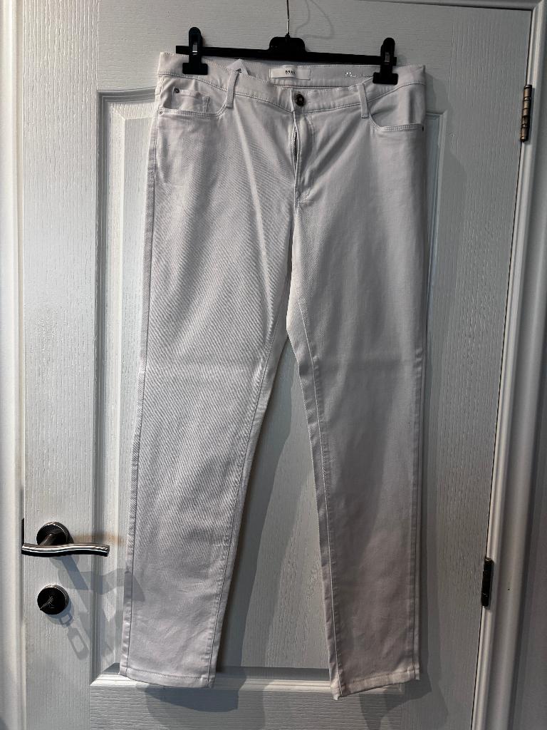 Brax Blue Planet Nieuwe witte broek stretchstof in Perf, Brax, Wit, Nieuw, Ophalen of Verzenden
