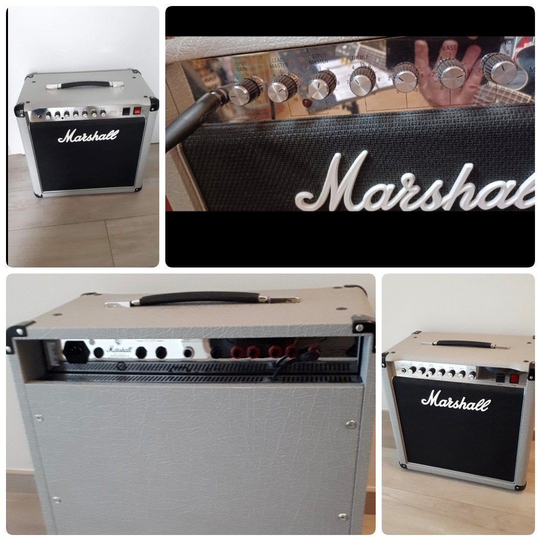 Ampli guitare MARSHALL 2525C Silver Jubilée Co, Gitaar