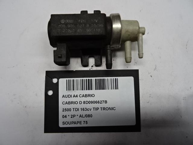 VACUUM VALVE Audi A4 (B6) (01-2000/01-2005) (8D0906627B), Autos : Pièces & Accessoires, Utilisé, Audi