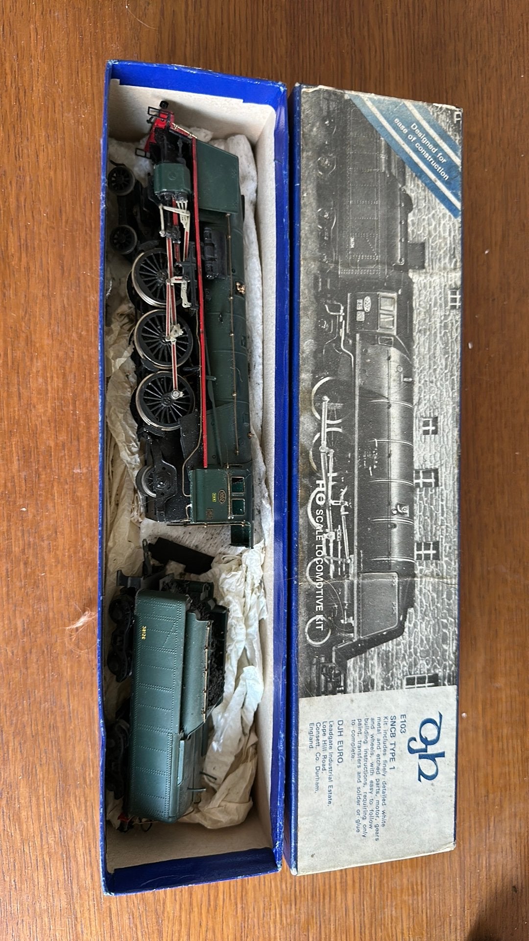NMBS-locomotief type 1 dJH, Hobby en Vrije tijd, Modeltreinen | H0, Gebruikt, Analoog, Ophalen, Overige merken