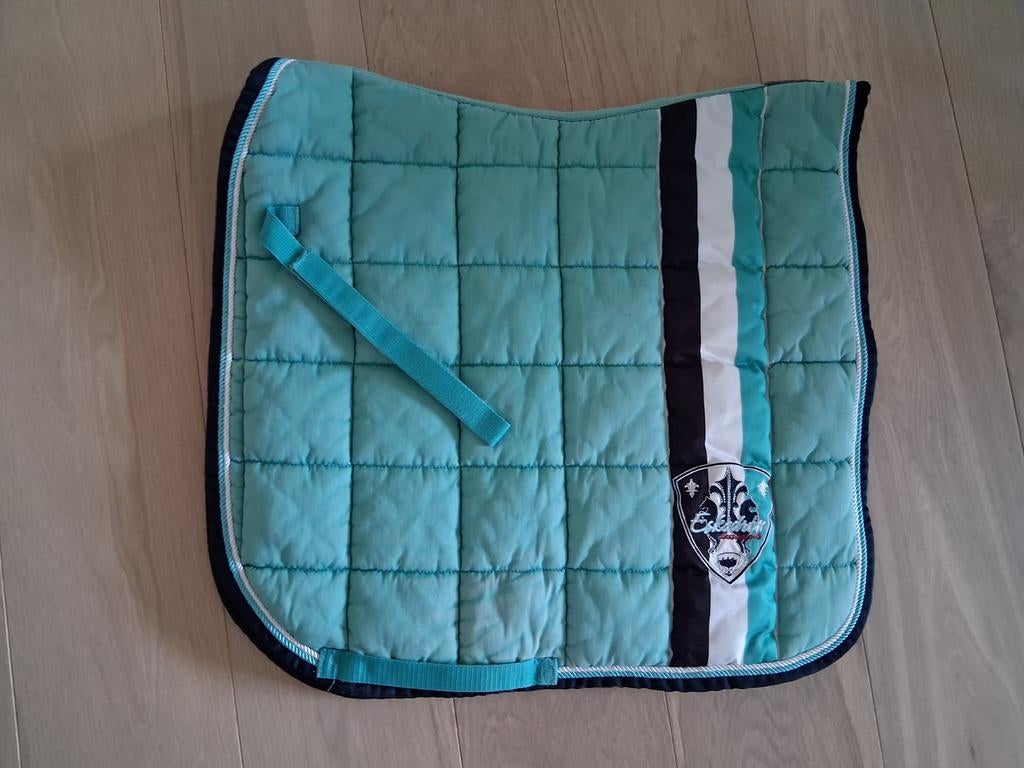 Zadeldekje Eskadron Ice Blue, Dieren en Toebehoren, Full (L), Katoen, Zadeldekje, Ophalen of Verzenden