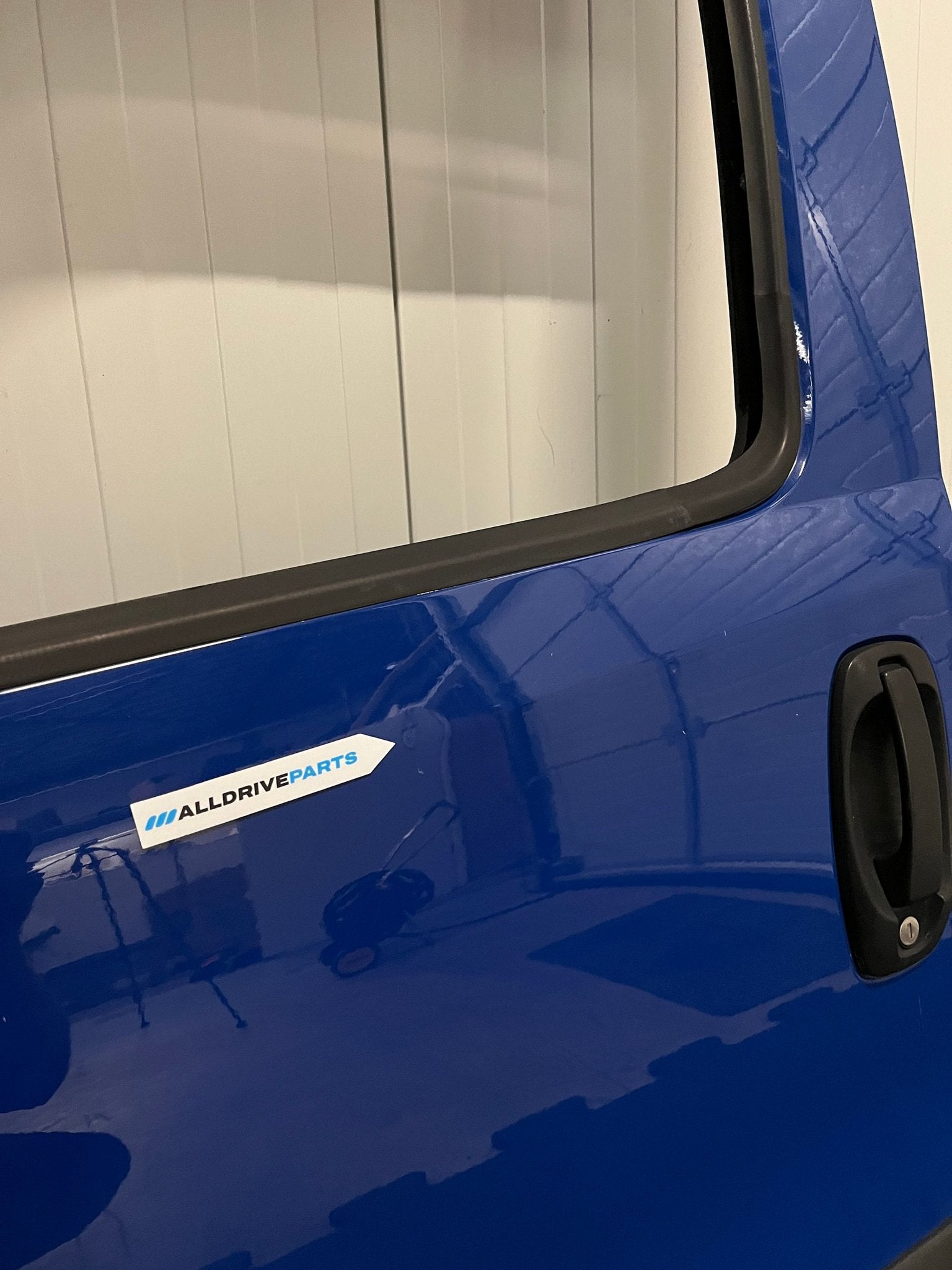 Opel Combo Fiat Doblo Voorportier links blauw 95509348, -, Utilisé, Porte, -