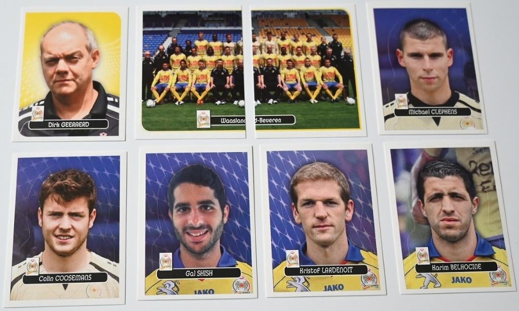 Panini Foot 2013 / Waasland Beveren / 23 stickers, Verzamelen, Verzenden, Nieuw, Poster, Plaatje of Sticker