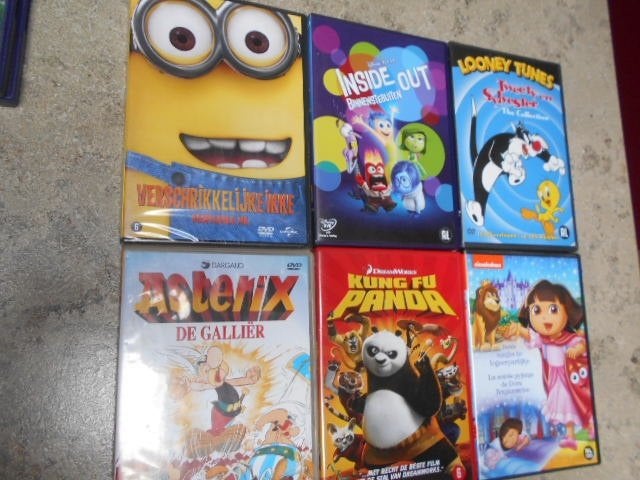 DVD's voor kids / 4 voor 5 €, Cd's en Dvd's, Show, Nederlands, Zo goed als nieuw, Ophalen of Verzenden