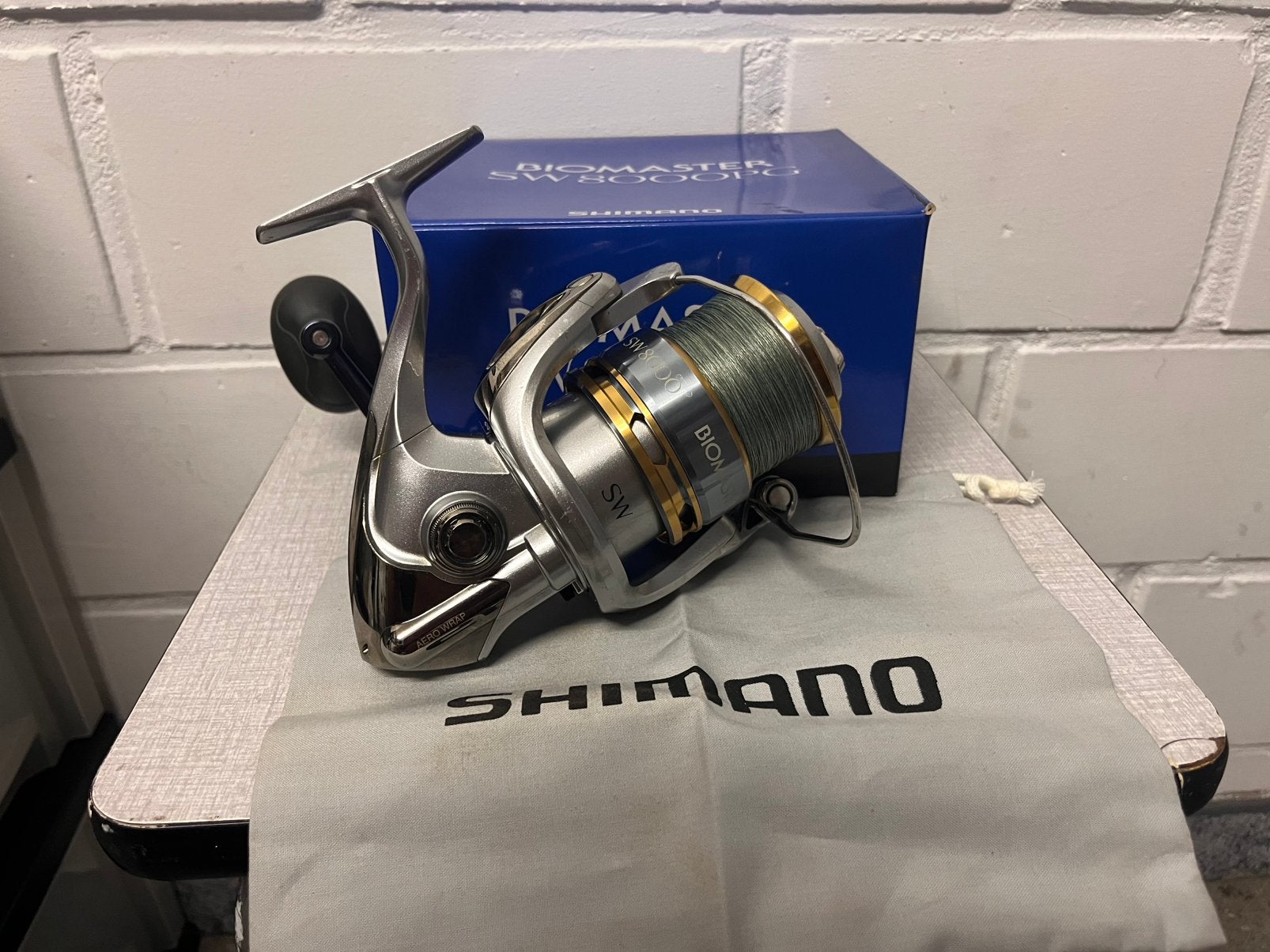 Shimano biomaster SW 8000, Watersport en Boten, Ophalen, Molen