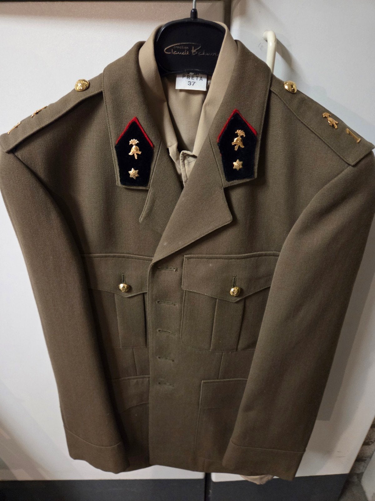 leger militair uniform, Ophalen of Verzenden