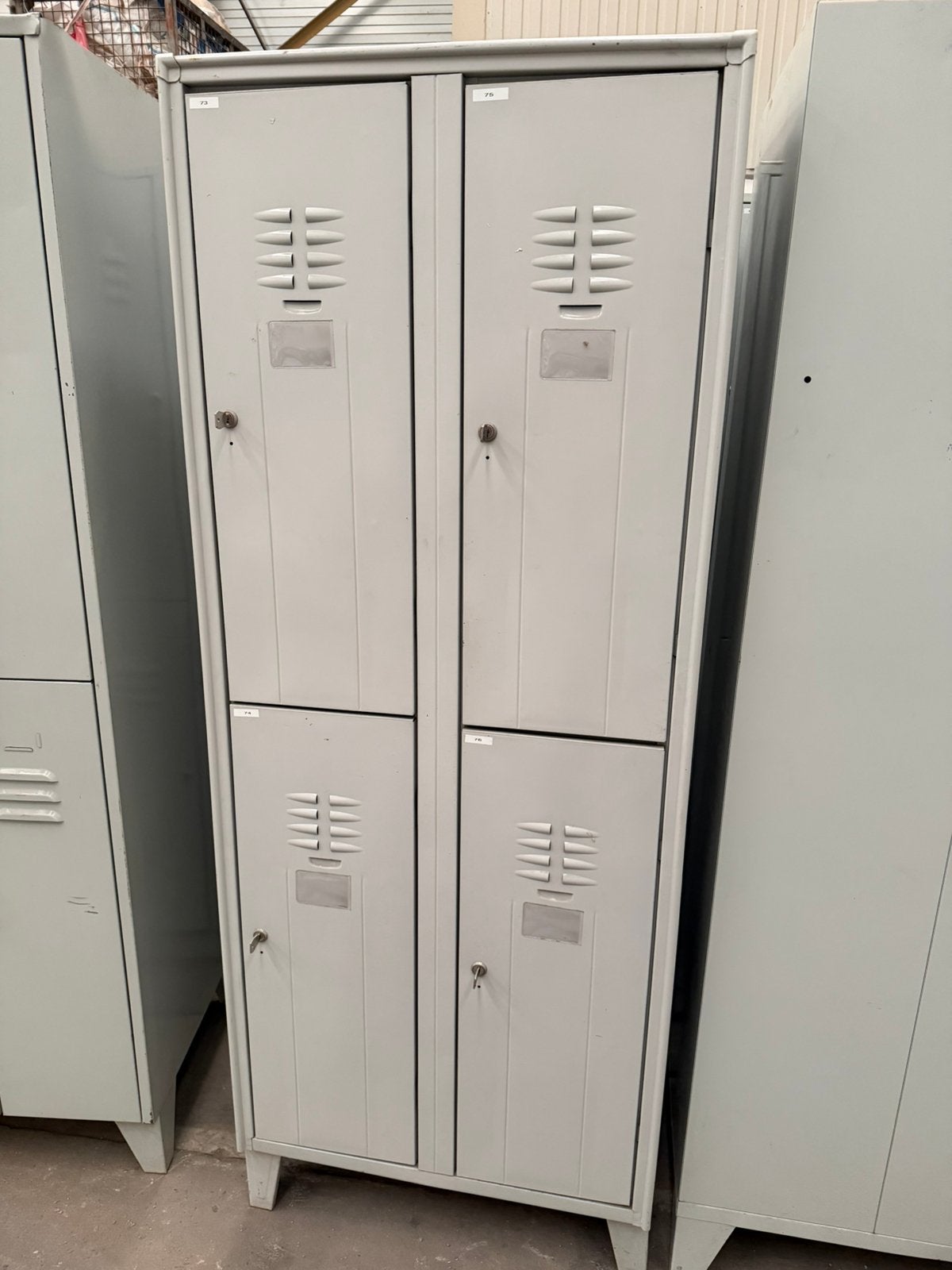4 lockers, Huis en Inrichting, Kasten | Lockerkasten, Ophalen, Gebruikt