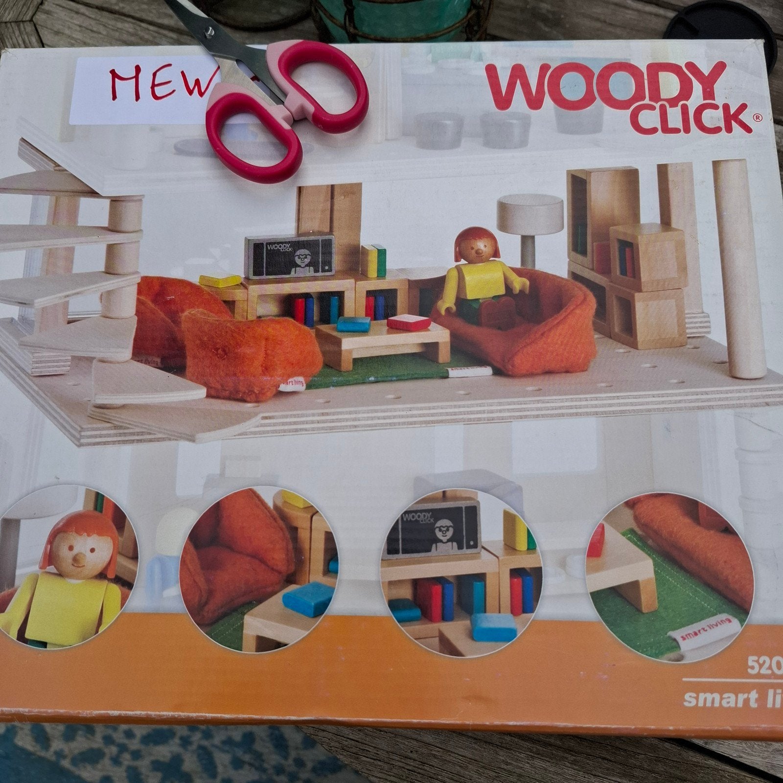 NOUVEAU jouet en bois Woody Click, Enlèvement ou Envoi