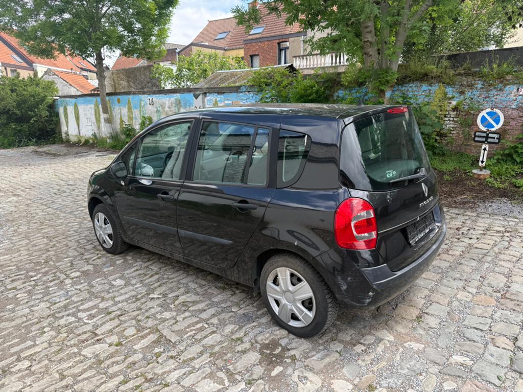 Renault Modus 1.2 essence 150.000 km Pret a immatriculer, Réception radio numérique, Achat, Entreprise, Noir