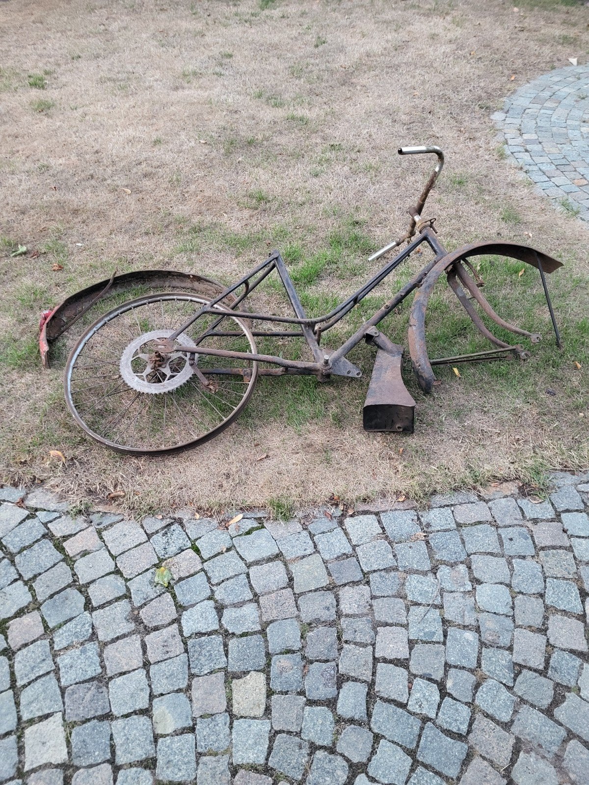 Flandria frame, Fietsen en Brommers, Brommeronderdelen | Oldtimers, Ophalen, Frame
