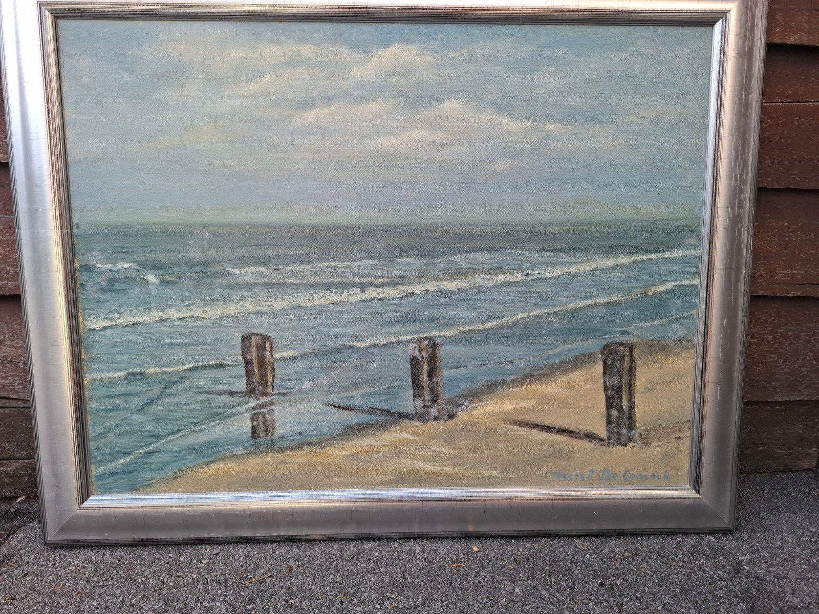 Olieverf Schilderij, Antiek en Kunst, Ophalen