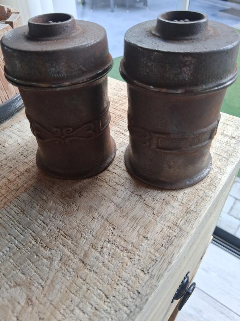 2 pots à pharmacie anciens, Enlèvement ou Envoi