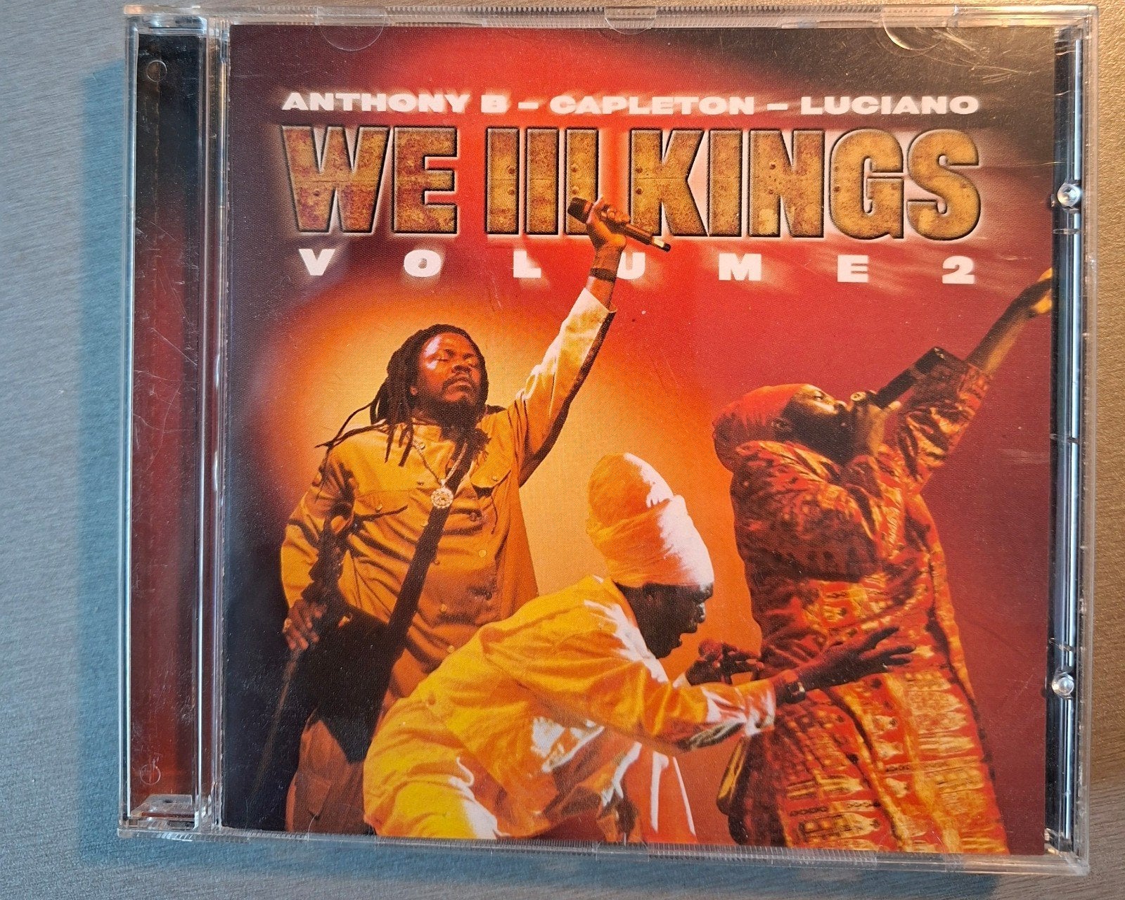 Cd. Anthony B, Capleton,  Luciano, We III Kings, Vol. 2., CD & DVD, CD | Reggae & Ska, Enlèvement ou Envoi