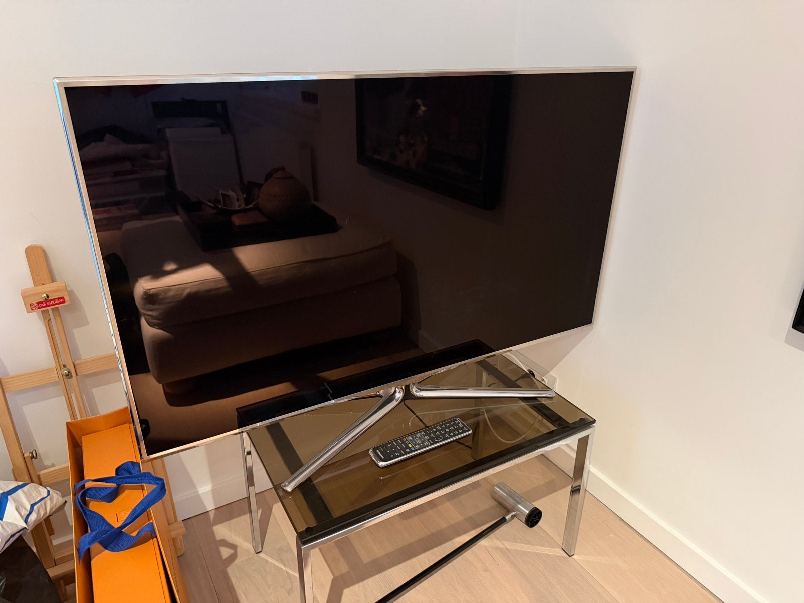 Samsung UE 46 D 8000, Audio, Tv en Foto, Televisies, Ophalen, LED, Zo goed als nieuw, Samsung