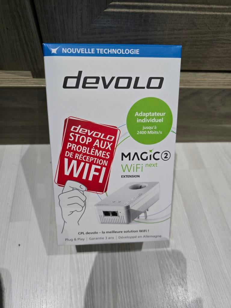 Devolo Magic 2 WiFi Next, Informatique & Logiciels, Amplificateurs wifi, Enlèvement