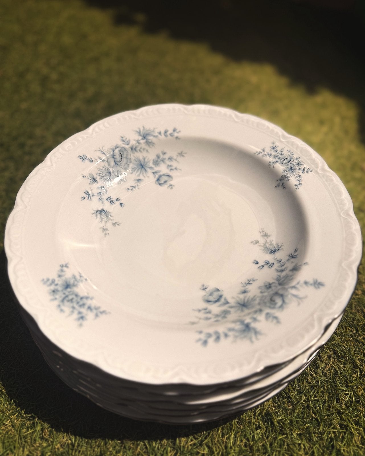 Set van 6 vintage Mitterteich Bavaria porseleinen borden, Antiquités & Art, Antiquités | Services (vaisselle) pièces, Enlèvement ou Envoi