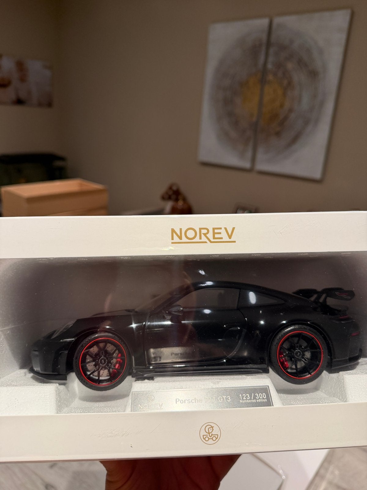1 of 300 Porsche 911 GT3, Enlèvement ou Envoi, Comme neuf, Norev