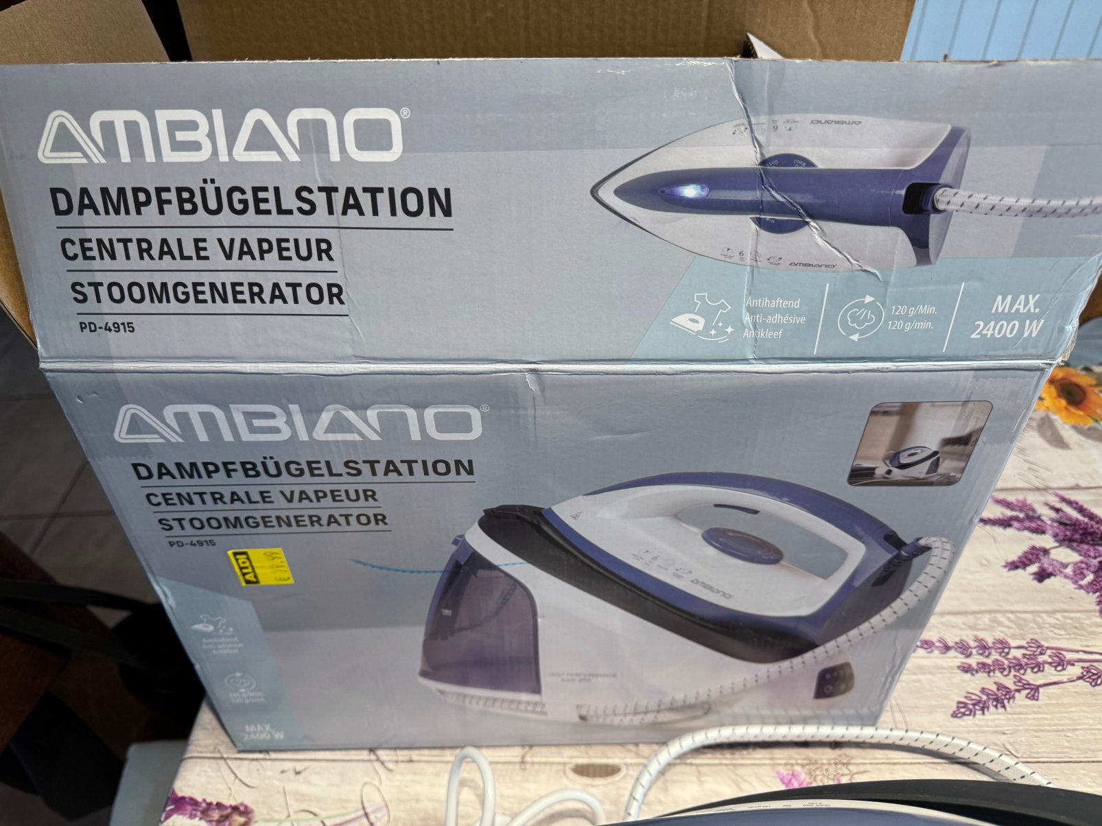 Central vapeur, Electroménager, Enlèvement ou Envoi, Comme neuf