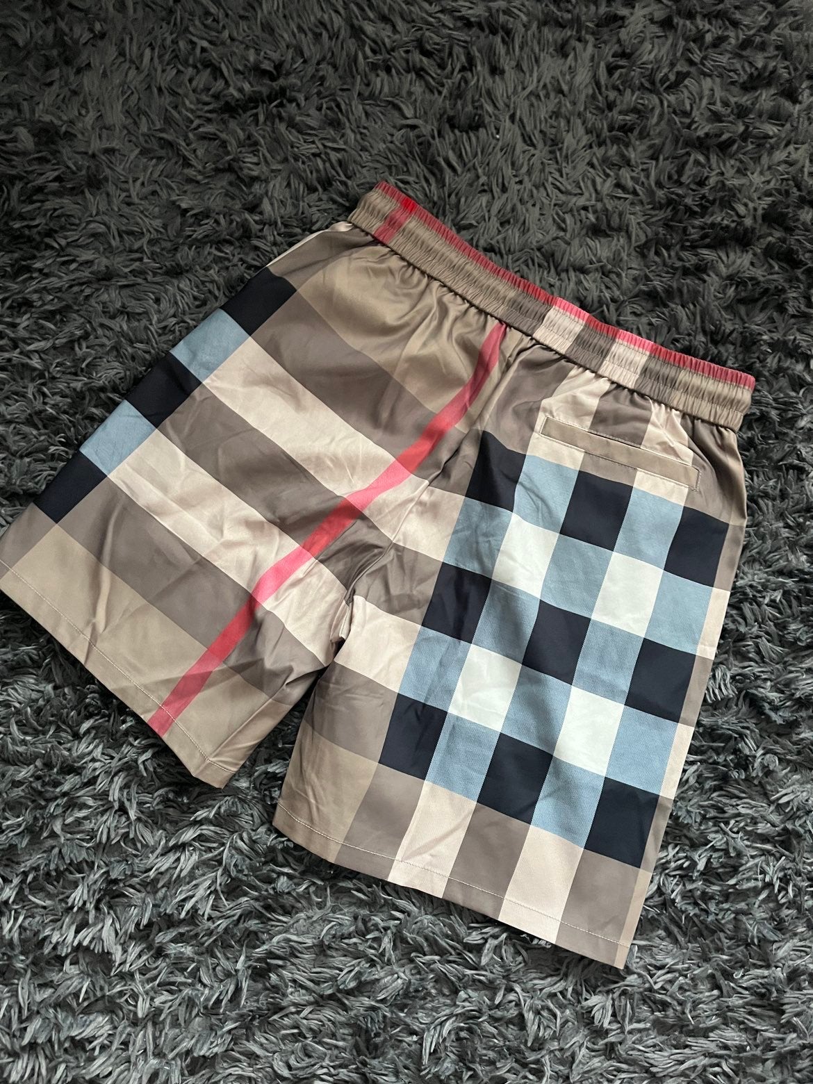 Short burberry 🐻, Enlèvement ou Envoi, Taille 48/50 (M), Brun, Short de bain