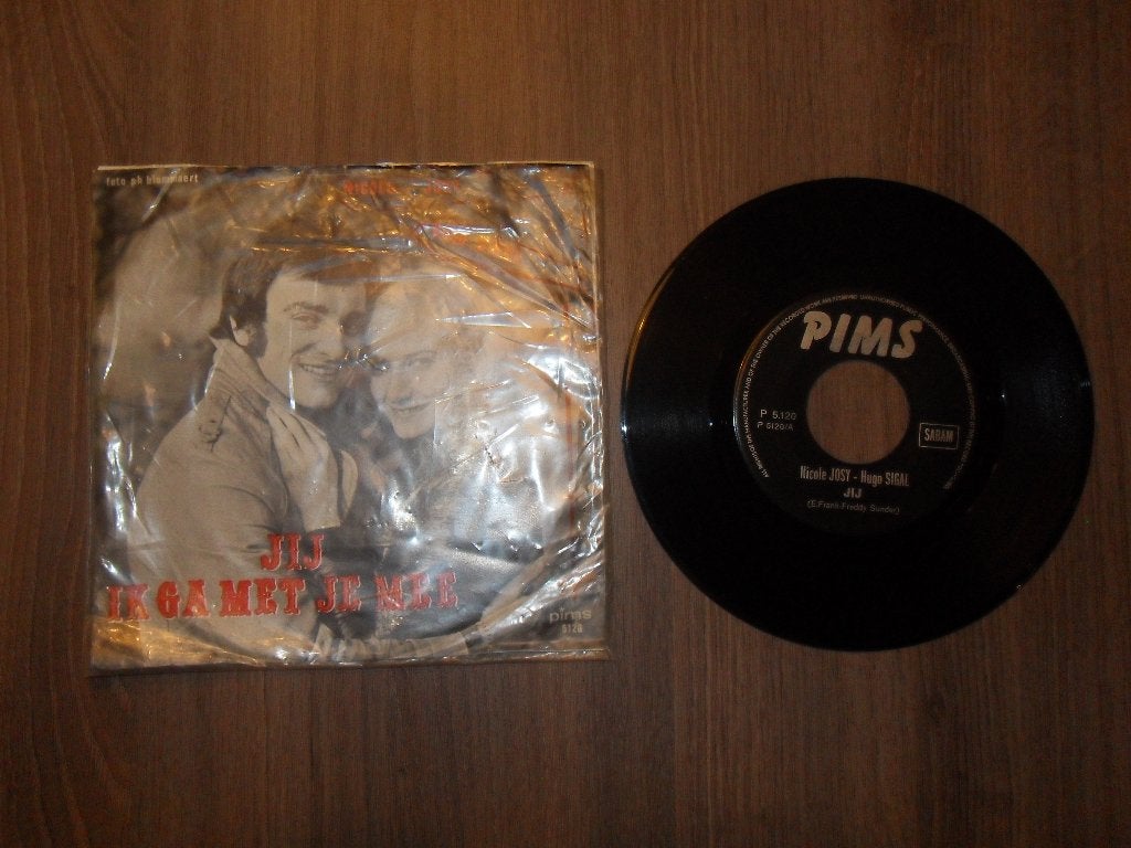 Nicole Josy en Hugo Sigal - Jij, Ophalen of Verzenden, Gebruikt, 7 inch, Levenslied of Smartlap