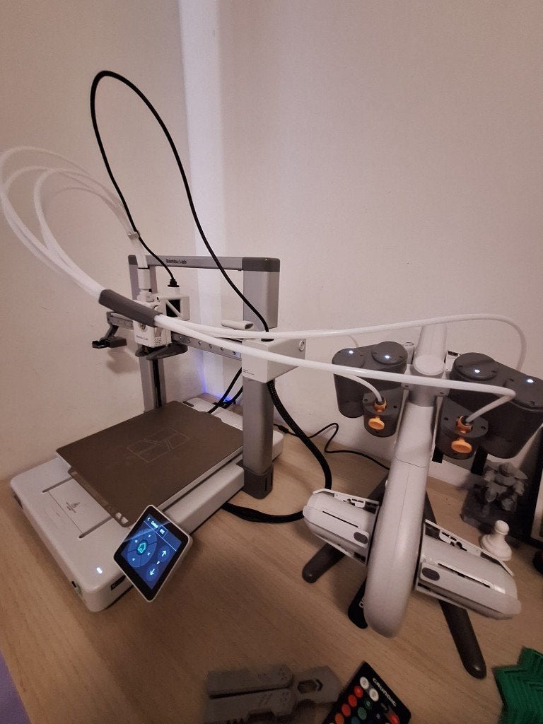 3D Printer Bambu Lab A1 Combo met Filaments, Computers en Software, 3D Printers, Ophalen, Bambu Lab, Zo goed als nieuw, Filament