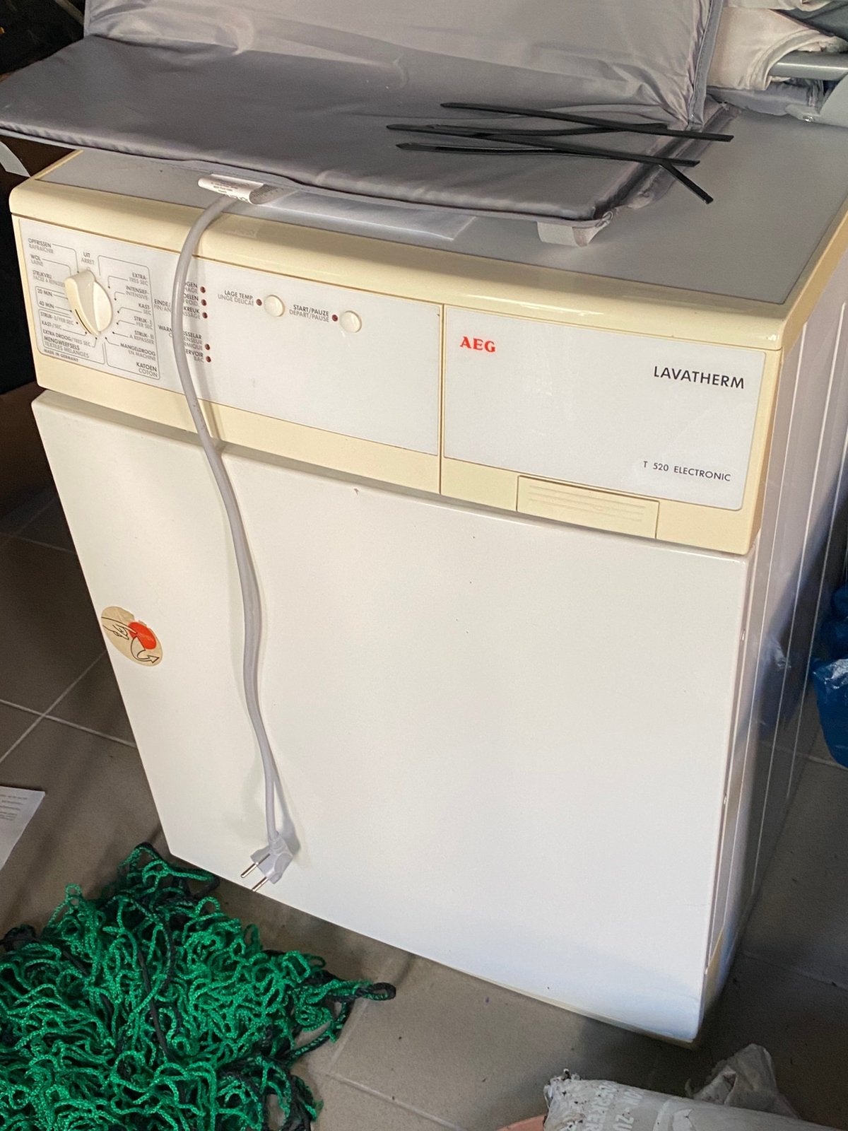 Droogkast AEG, Electroménager, Sèche-linge, Enlèvement, Utilisé