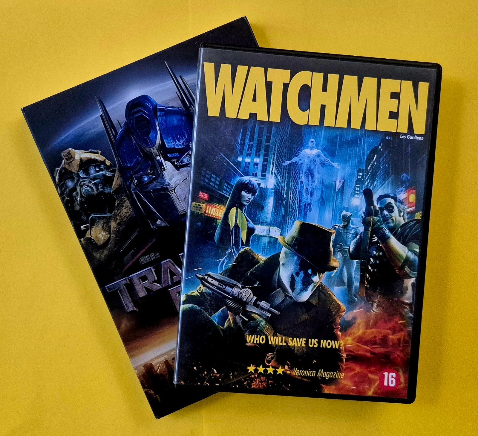 2x DVD 📀 Les gardiens + Transformers - Action, Vanaf 16 jaar, Nederlands, Actie, Ophalen of Verzenden