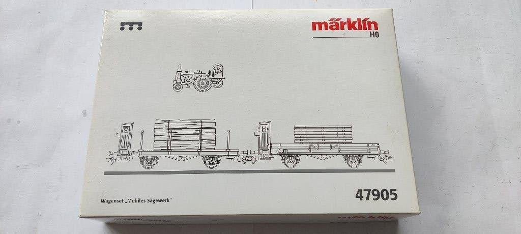 Märklin 47905 set "Mobiel zaagwerk", Enlèvement ou Envoi, Courant alternatif, Comme neuf, Set de Trains