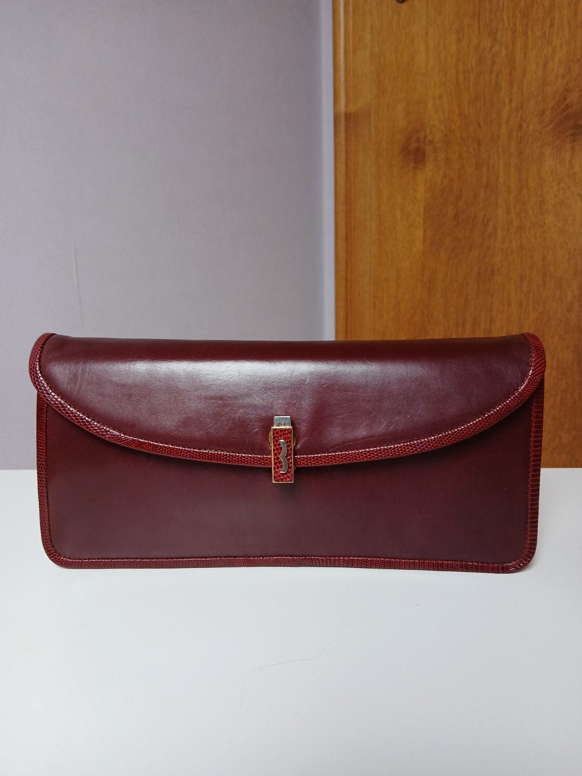 Leder handtas, Ophalen of Verzenden, Leer