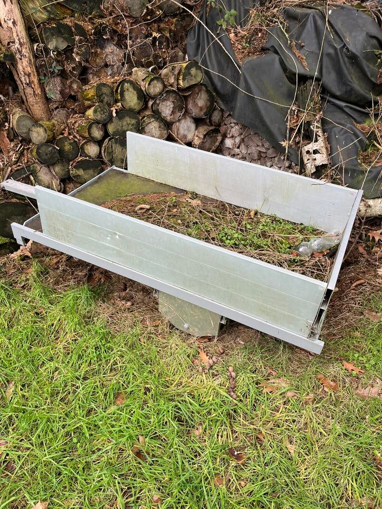 Aanhanger kar, Ophalen, Gebruikt, 100 cm of meer, Metaal