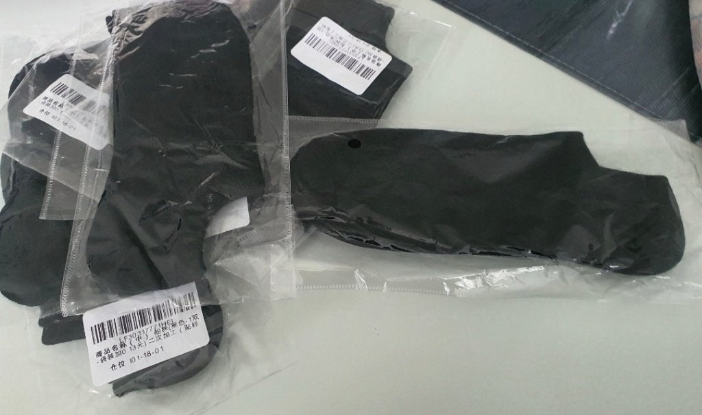 Zwarte sneakersokken / enkelsokken set van 8 paar one-size, Kleding | Dames, Overige typen, Verzenden, Zwart, Nieuw
