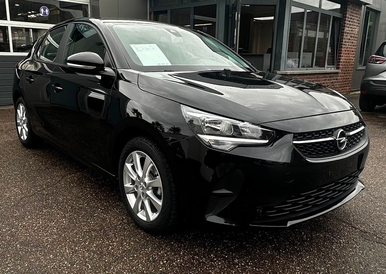 Opel Corsa F 1200 Benzine 5Drs Edition +Parkeersensoren +..., Voorwielaandrijving, Stof, Zwart, https://public.car-pass.be/vhr/8850f34a-f816-4752-98ab-9483a162768f