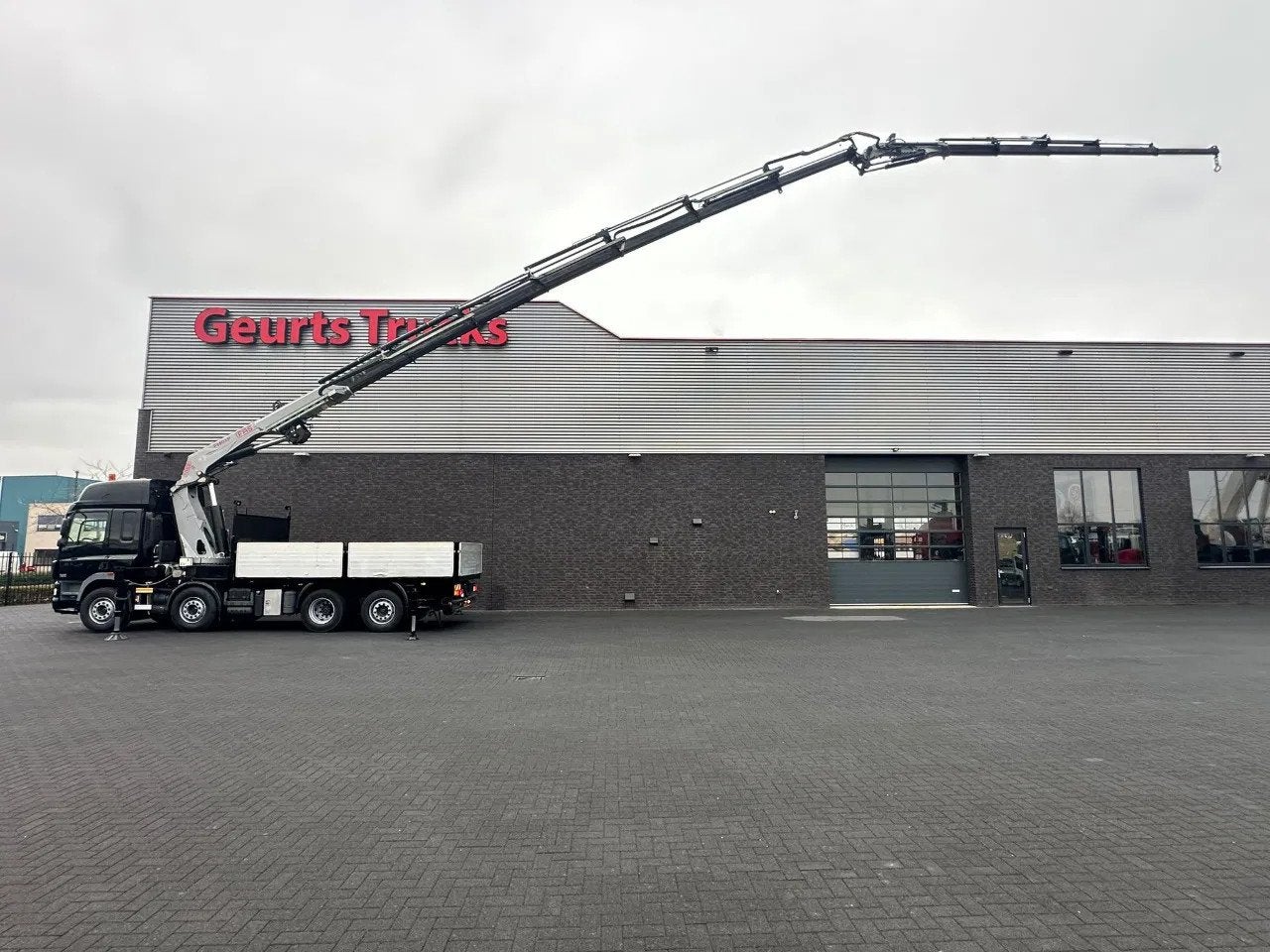 DAF CF 460 8X2 BAKWAGEN MET FASSI F660RA.2.27 XHE-DYNAMIC ME, Automaat, Euro 5, 460 pk, 338 kW