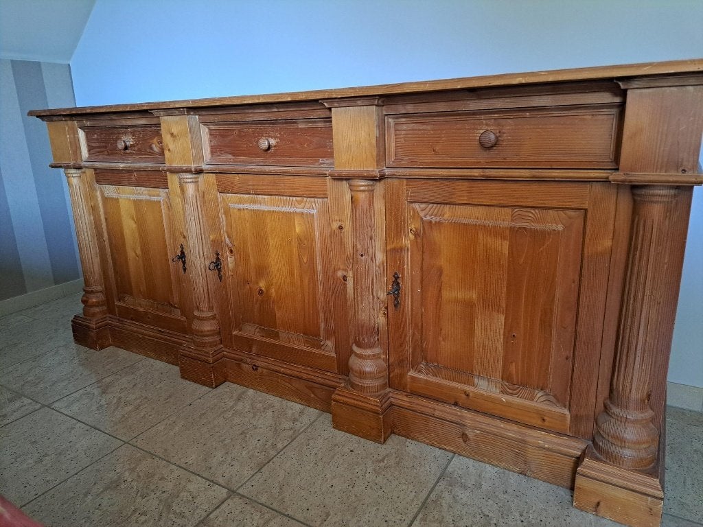 Prachtig en ruim grenen dressoir, Huis en Inrichting, Ophalen, Grenenhout