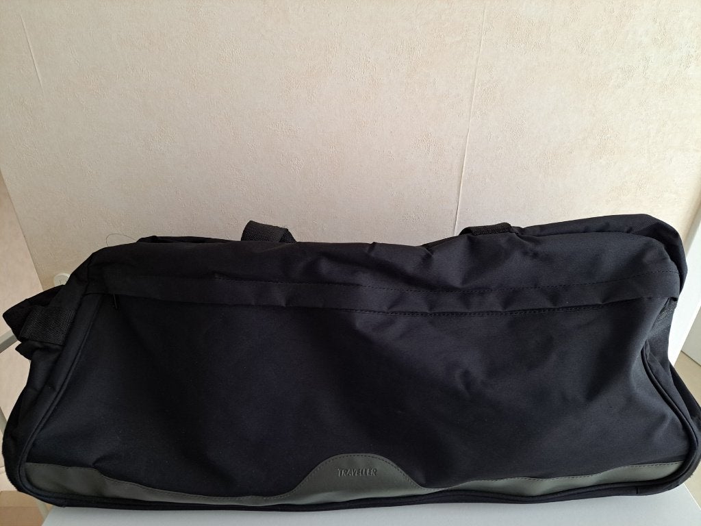 zwarte reistas, Ophalen, Uitschuifbare handgreep, 30 cm of meer, Gebruikt