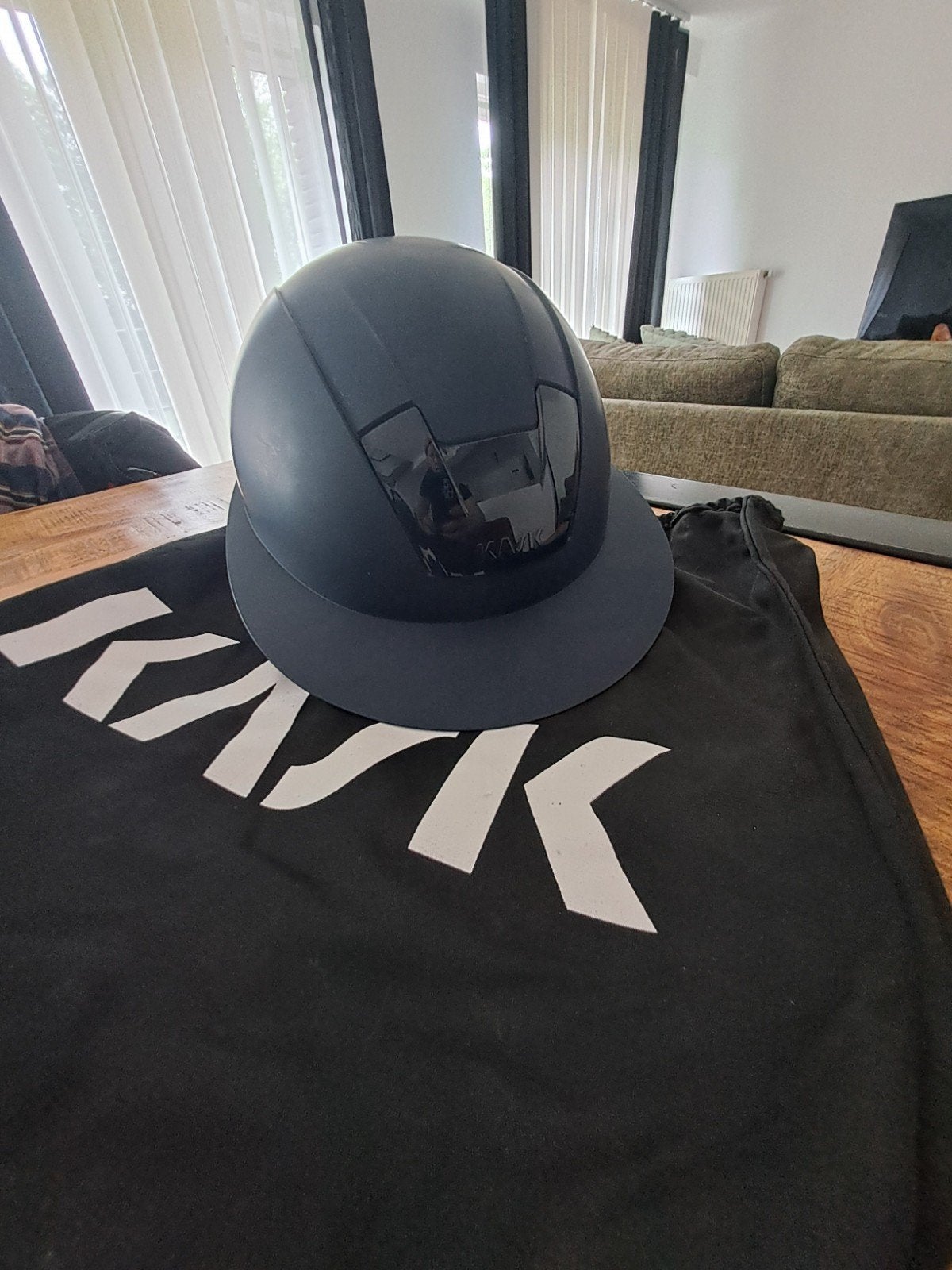 Kask lady in goede staat maat 57, Dieren en Toebehoren, Ophalen