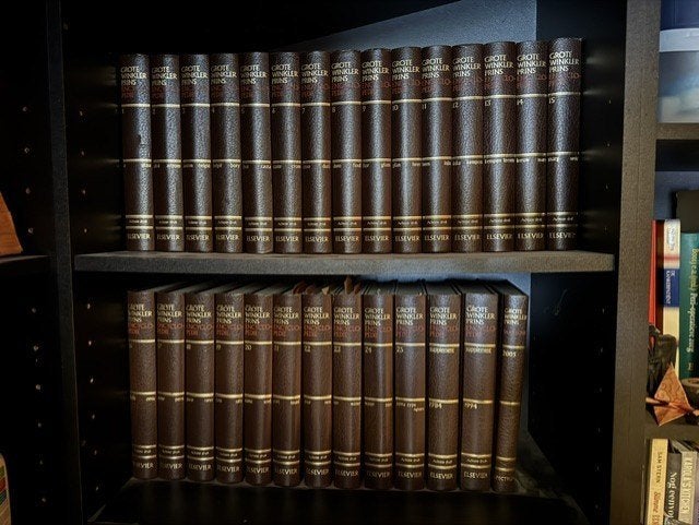 Winkler Prins encyclopedie, Ophalen, Gelezen, Complete serie