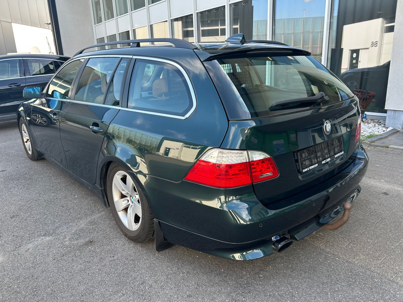 BMW 520d / Automaat / Compressor luchtbalg defect, Autos, Cuir, Capteur de stationnement, Beige, Entreprise