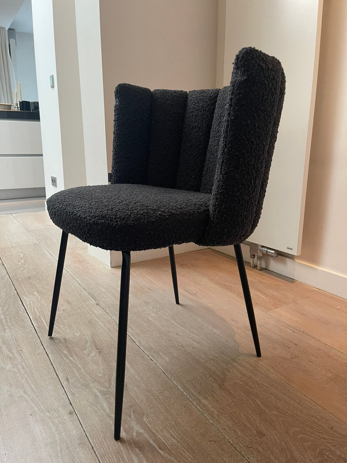 Kave Home eetkamerstoel, Maison & Meubles, Chaises, Enlèvement, Comme neuf, Noir