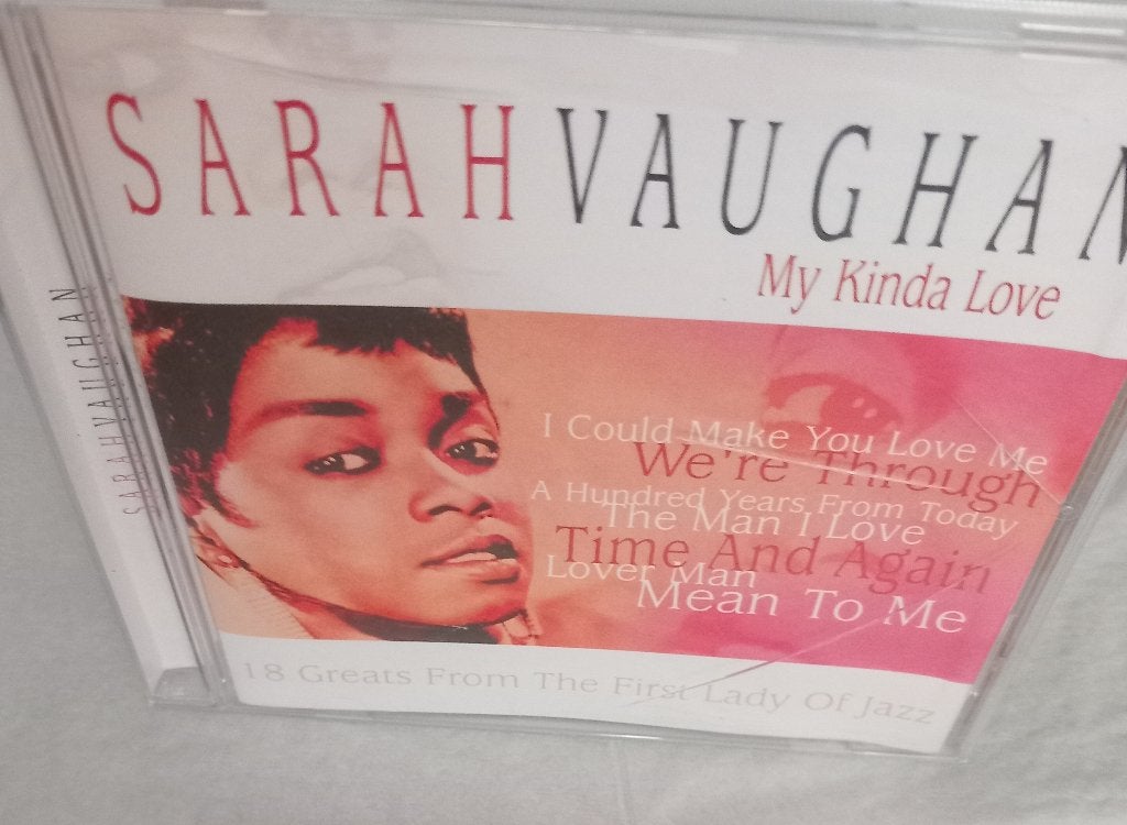 Sarah Vaughan - My Kinda Love (Compilation 1990s), Cd's en Dvd's, Ophalen, Gebruikt, Verzamelalbum, Jazz