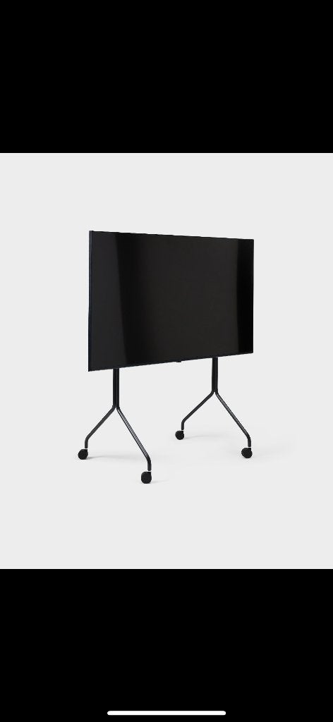Support TV design Pedestal Moon Rollin’ – Charcoal – NEUF, Neuf, Scandinave, Enlèvement, Noir
