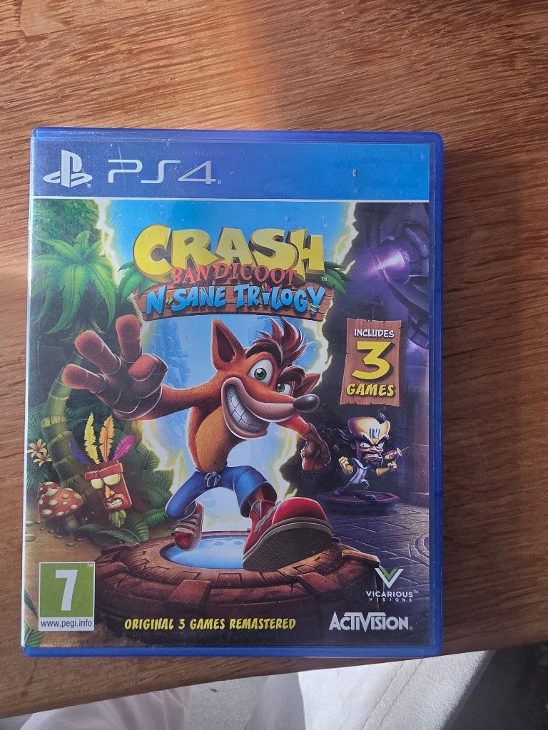Crash bandicoot n sane trilogy, Games en Spelcomputers, 2 spelers, Ophalen of Verzenden, Zo goed als nieuw, Platform