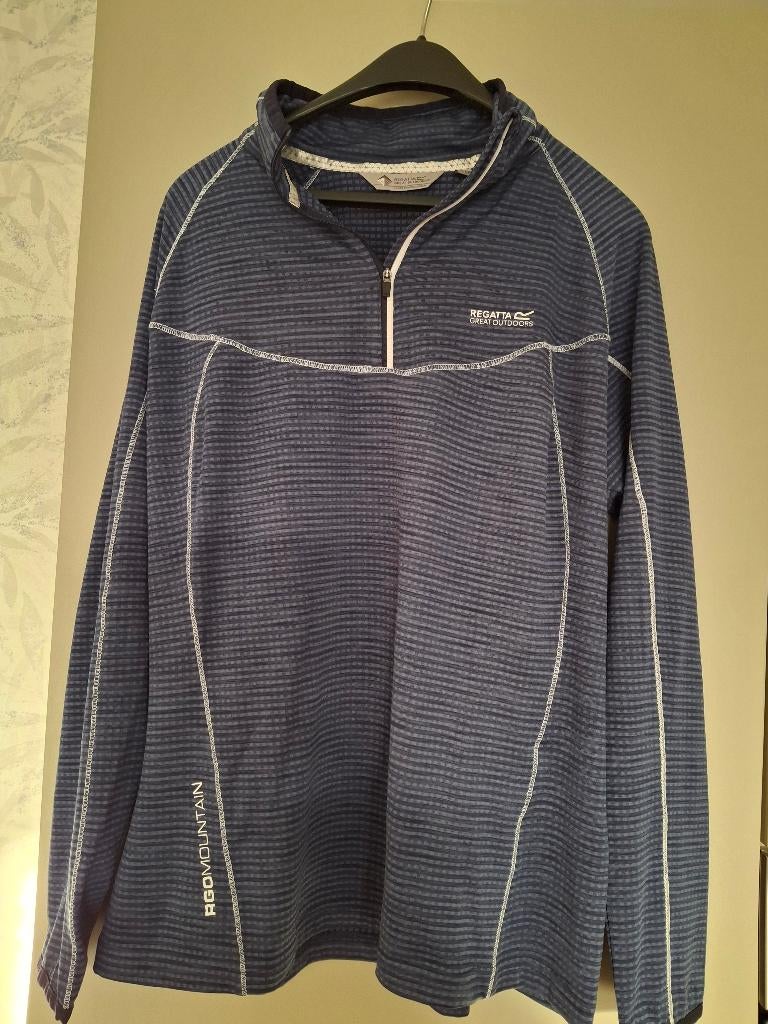 Dames polo shirt merk Regatta, Blauw, Regatta, Maat 46/48 (XL) of groter, Ophalen of Verzenden