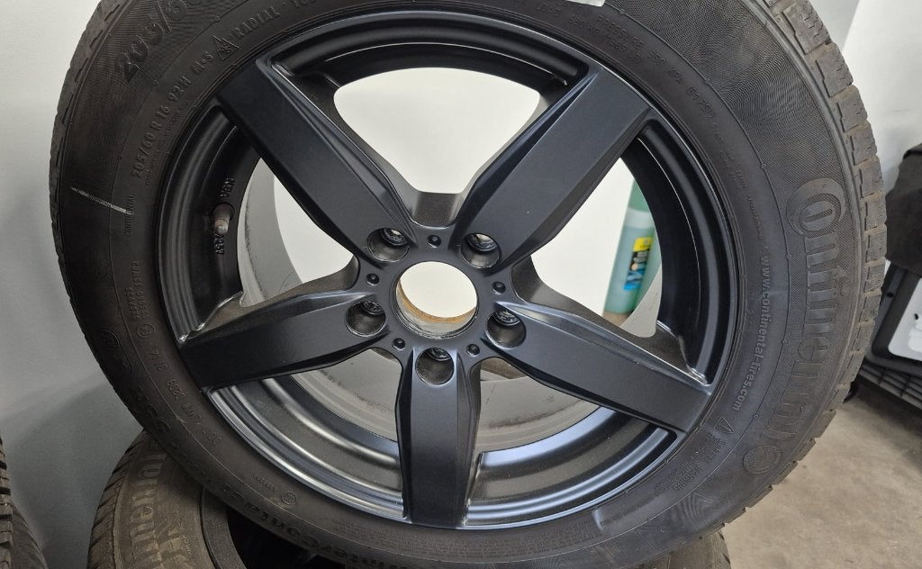 16 Duim velgen met Winter banden van BMW reeks4, Pneus et Jantes, Pneus hiver, 16 pouces, Véhicule de tourisme