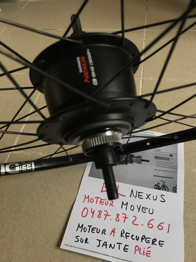 Nexus Moyeux moteur  -------------  7 vitesse a Bxl, Vélos & Vélomoteurs, Enlèvement, Utilisé, Autres types