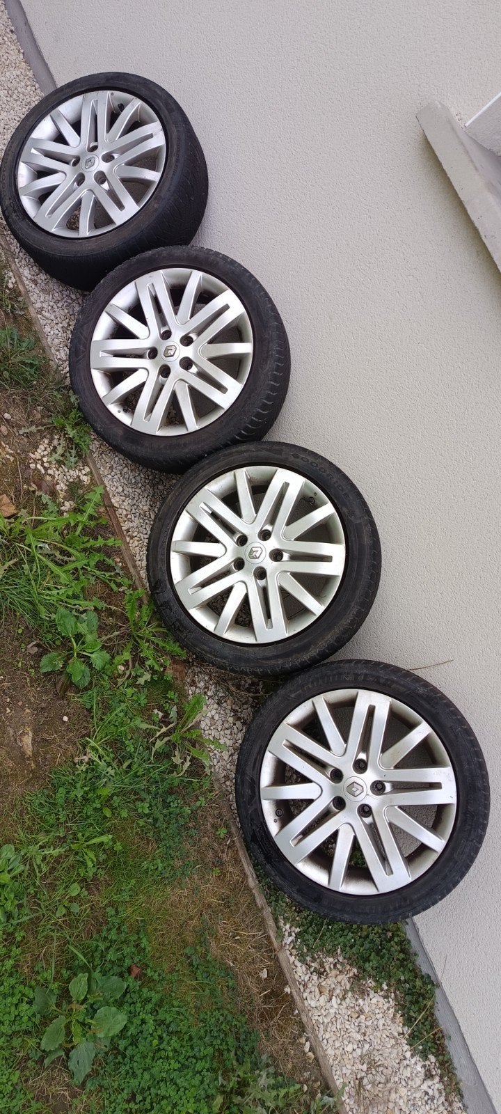 Pack jante Renault Laguna 2, Enlèvement ou Envoi, 17 pouces, Jante(s)