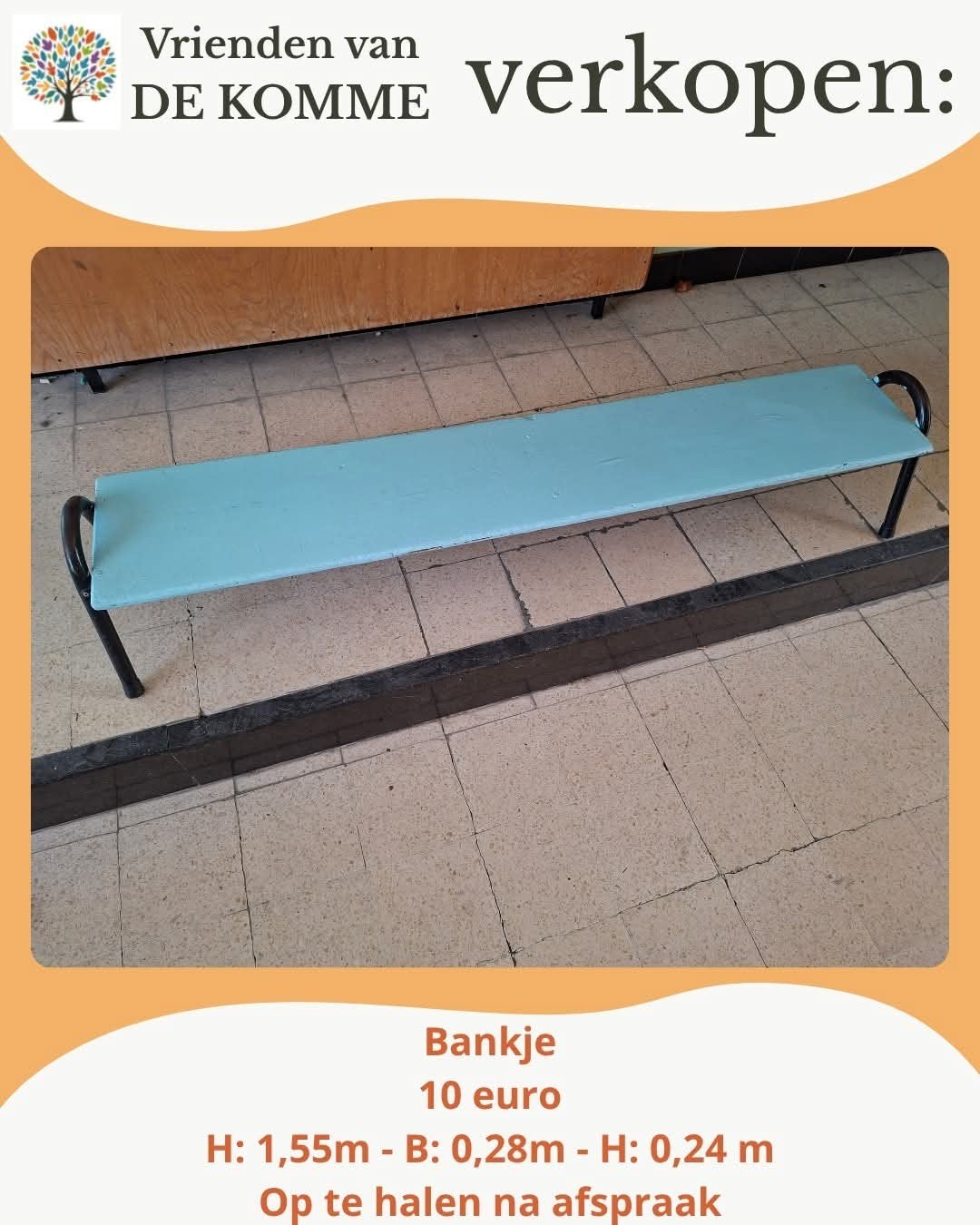 Bankje, Huis en Inrichting, Ophalen